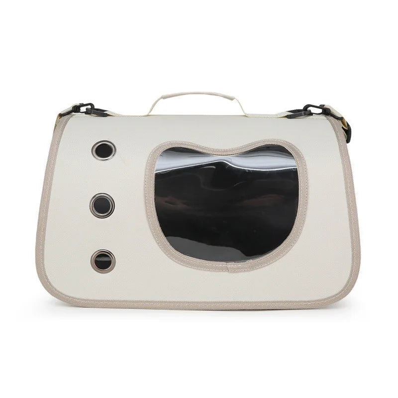 Premium Portable Foldable Breathable Pet Carrier Bag Lightweight for Small Dogs Cats Outdoor Cat Kitten Shoulder Carrying Bag - Play Paws Toys