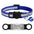 Customized Cat Collar Reflective Cat Collar Free Engraved Puppy Kitten Pet ID Nameplate Necklace With Bell Anti-lost For Cats