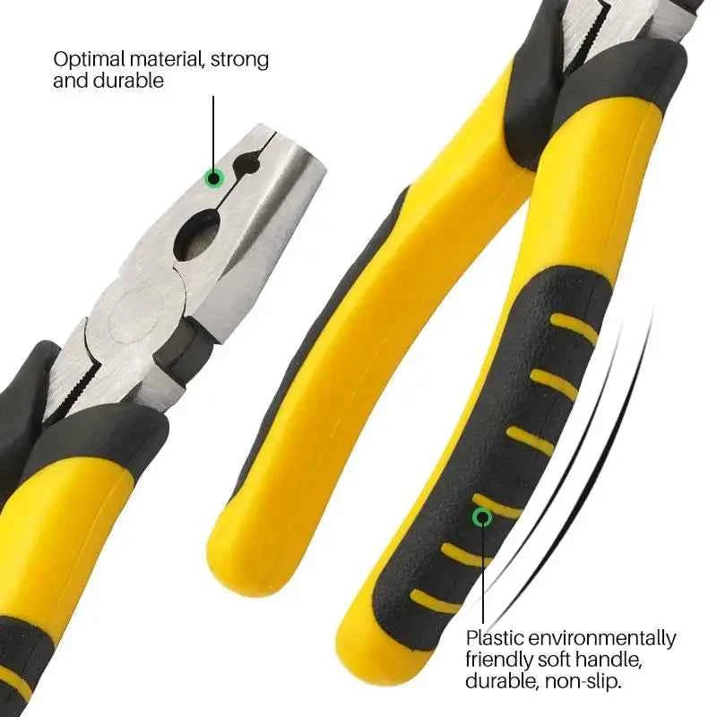 Pet Cage Installation Repair Clamp Chicken Quail Cage Binding Cage Pliers Bird Rabbit Clamp Pliers with Nail Cage Buckle Clips