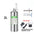 ZRDR Aquarium CO2 Generator Bubble Counter Electromagnetic Valve Steel Cylinder Raw Material Reaction Water Grass CO2 Generator