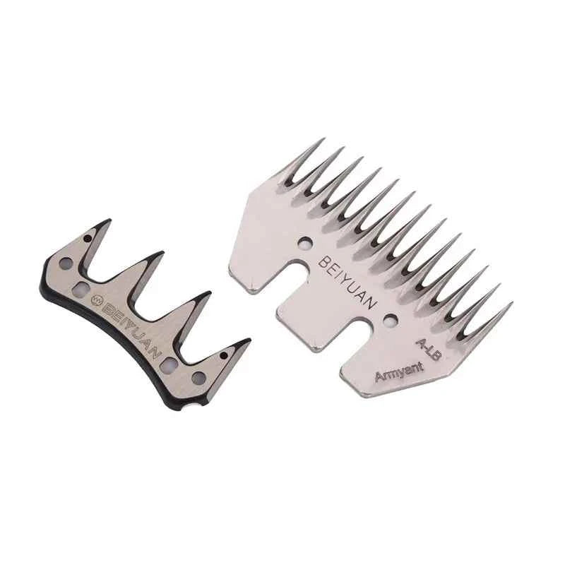 BEIYUAN Sheep Shears Comb Cutter Wool Scissors Blade Goats Alpaca Farm Clipper Scissors Parts 1 Sets