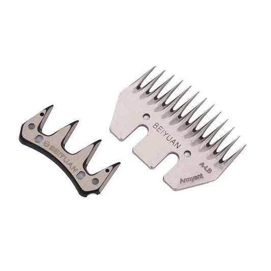 BEIYUAN Sheep Shears Comb Cutter Wool Scissors Blade Goats Alpaca Farm Clipper Scissors Parts 1 Sets