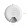 ROJECO 6 Meals Automatic Pet Feeder Smart Cat Food Dispenser For Wet & Dry Food Kibble Dispenser Accessories Auto Feeder For Cat