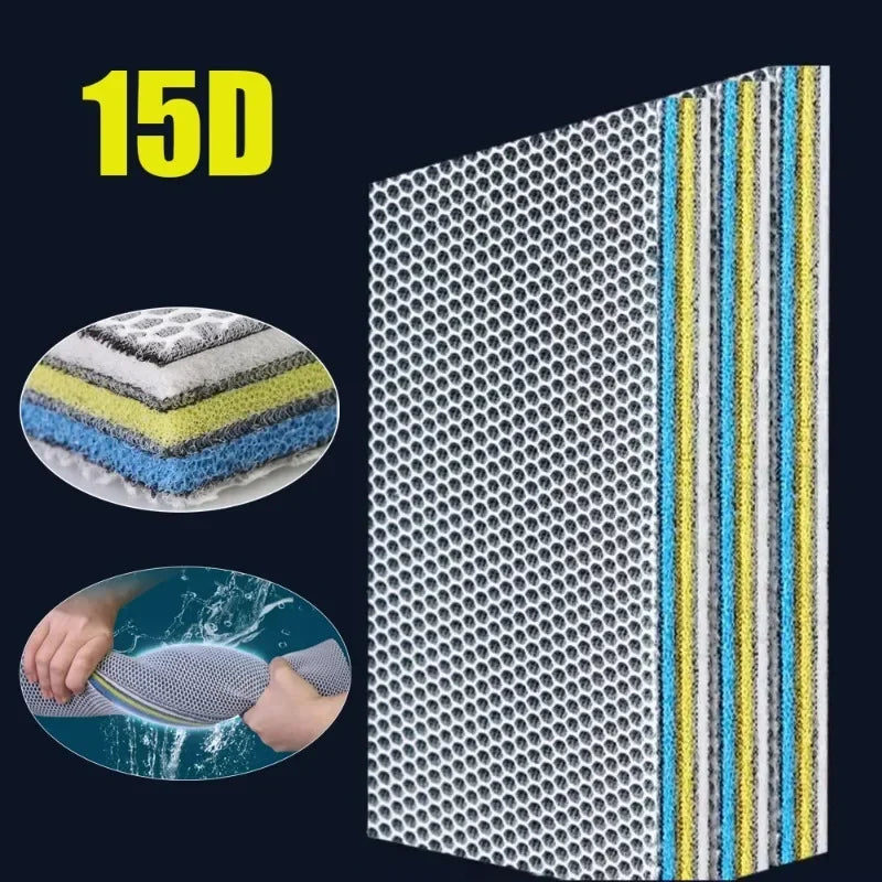 NEW 15D/9D Aquarium Sponges Filter Media Fish Tank  Filter Pad No Glue Foam Bio Cotton Pond Aquarium Accessories Protein Skimmer