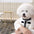 Blue Rabbit Dog Clothes Pet knitted Sweater Autumn and Winter Clothes Teddy Cat Bottoming Shirt Puppy Warm Pullover XS-XL