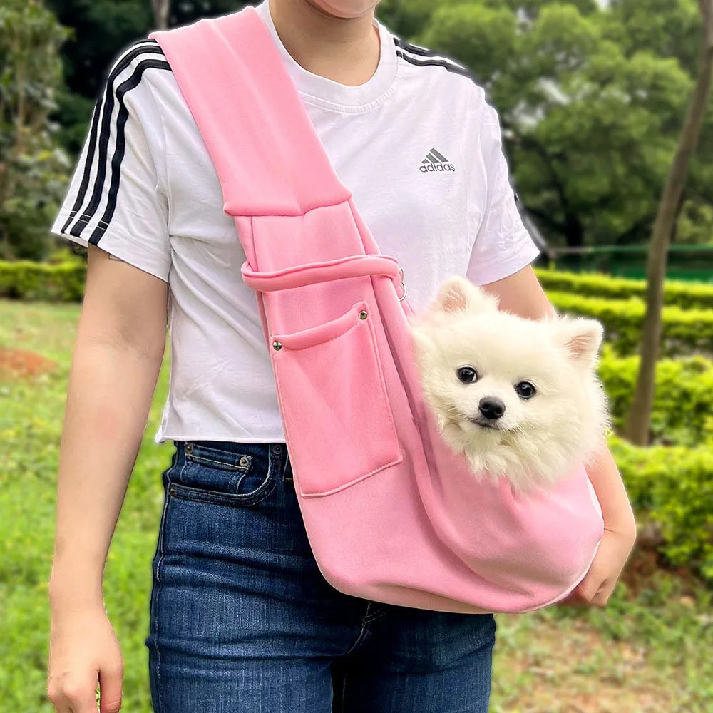 Outdoor Pet Carrier Bag Portable Shoulder Bag Cat Walking Bag For Small Dog Cats within 7.5kg Pet Supplies Travel and Hiking