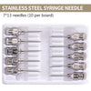 1ml-10ml Veterinary Automatic Continuous Syringe Adjustable Vaccine Injection 10pcs Needle for Livestock Pig Cow Sheep Chicken