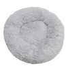 Round Large Dog Bed Winter Warm Plush Dog Bed for Medium Dog House Sleeping Dog Kennel Removable Small Cat Sofa Accessories