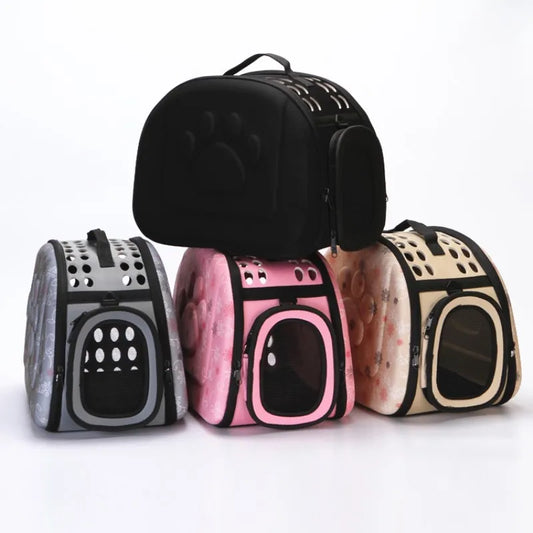 Cat Puppy Carrier Backpack Fashion Breathable 4 Colors Pet Single Shoulder Bags for Cats Small Dogs Outdoor Traveling Supplies - Play Paws Toys