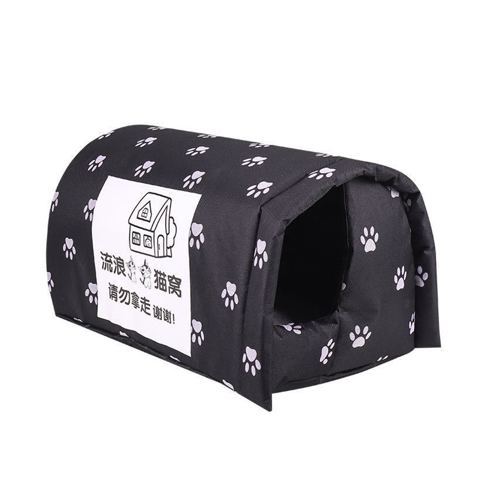 Winter Outdoor Cats House Washable Wide Applications Pet House for Pet Indoor House Shelter Keep Warm - Play Paws Toys