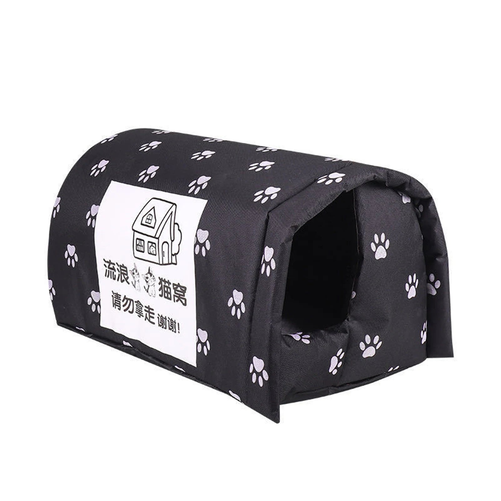 Winter Outdoor Cats House Washable Wide Applications Pet House for Pet Indoor House Shelter Keep Warm - Play Paws Toys