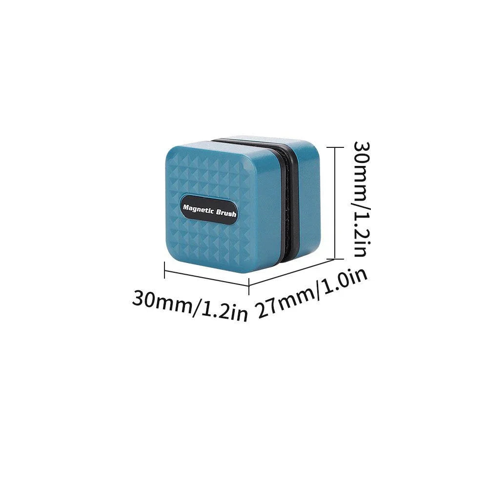 5-25MM fish tank aquarium magnetic brush aquarium double-sided cleaning brush to remove moss glass suspension scraper