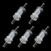 5pcs/10pcs Aquarium Check Valve For Air Pump Plastic One Way Non-Return Accessories for Fish Tank 4mm AirLine Tube
