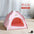 Pet Tent Bed Removable Cat Sofa Basket Canvas Semi-enclosed Cat House Dog Cave Hut Cat Sleeping Bed for Room Decor Pet Supplies - Play Paws Toys