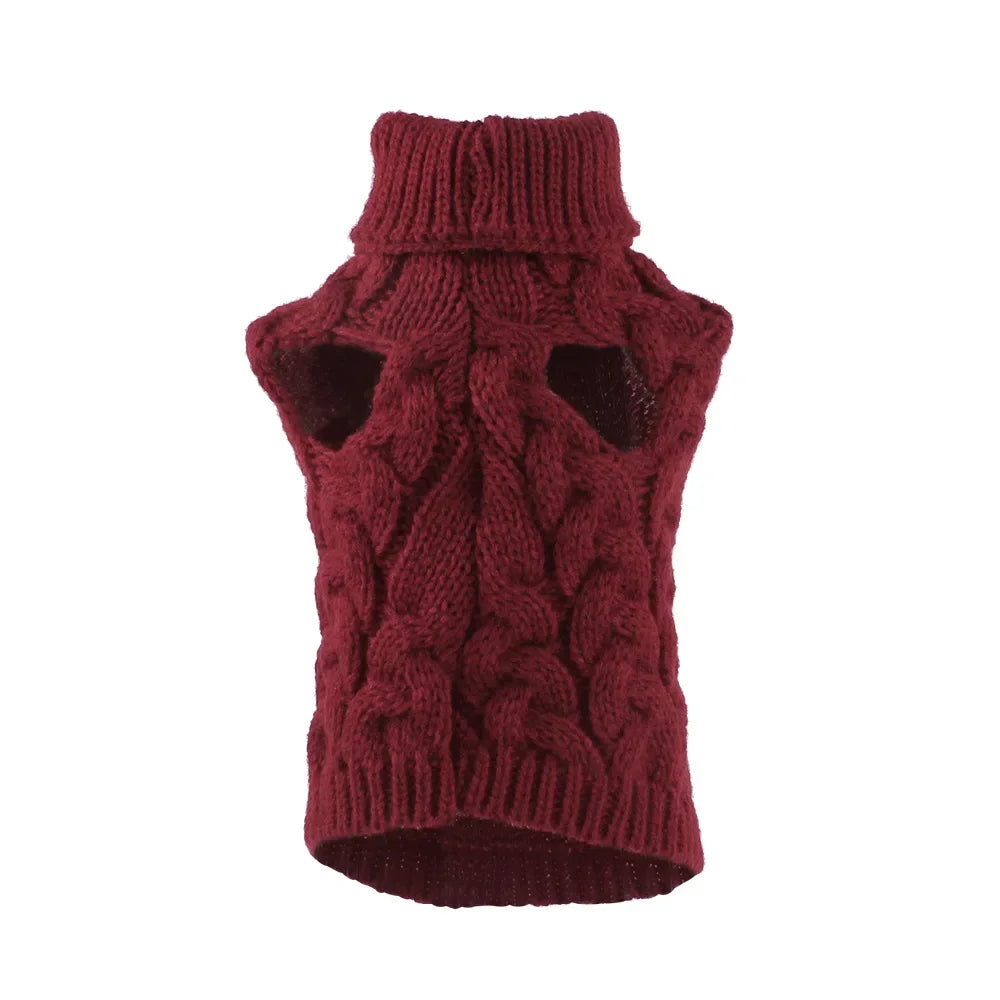 Cat Puppy Sweaters Autumn Winter Pet Knitted Sweater Jumper for Small Dogs Cats Kitten Pullovers Sphynx Clothing ropa para gatos - Play Paws Toys
