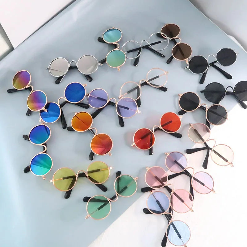 Pet Accessories Cat Glasses Non-slip Kitten Glasses Small Dog Sunglasses Puppy Kitty Cat Sunglasses Cosplay Costume Photos Props