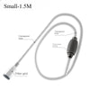 Aquarium Siphon Vacuum Cleaner Tool Set for Large Fish Tank Gravel/Sand Cleaning Water Change with Extension Tube, Fast and Easy