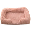 Dog Bed Dog Plush Pet Bed Winter Thickened Pad Dog Sleeping Bed Sofa Removable Pad Dog Small Large Dog square kennel