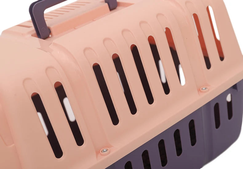 HOOPRT Pet United Airlines Air Box Can Be Shipped Box Cat Out Portable Car Dog Crate Small Dog Air Transportation Cat Cage - Play Paws Toys