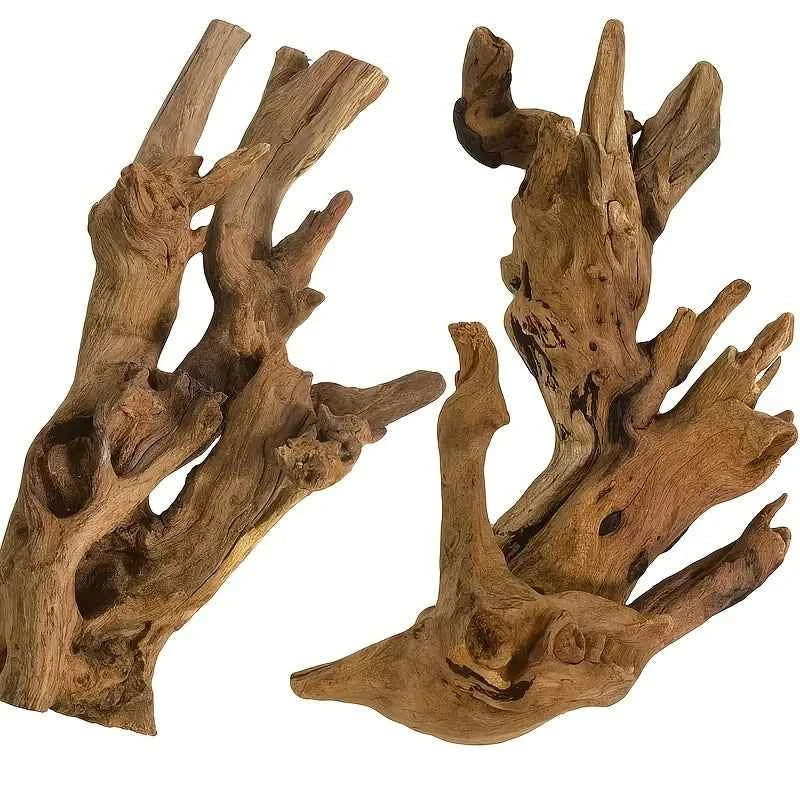 Natural Tree Trunk Aquarium Decoration Sunken Wood Landscaping Ornaments Decor Fish Tank Ornament Different Shape