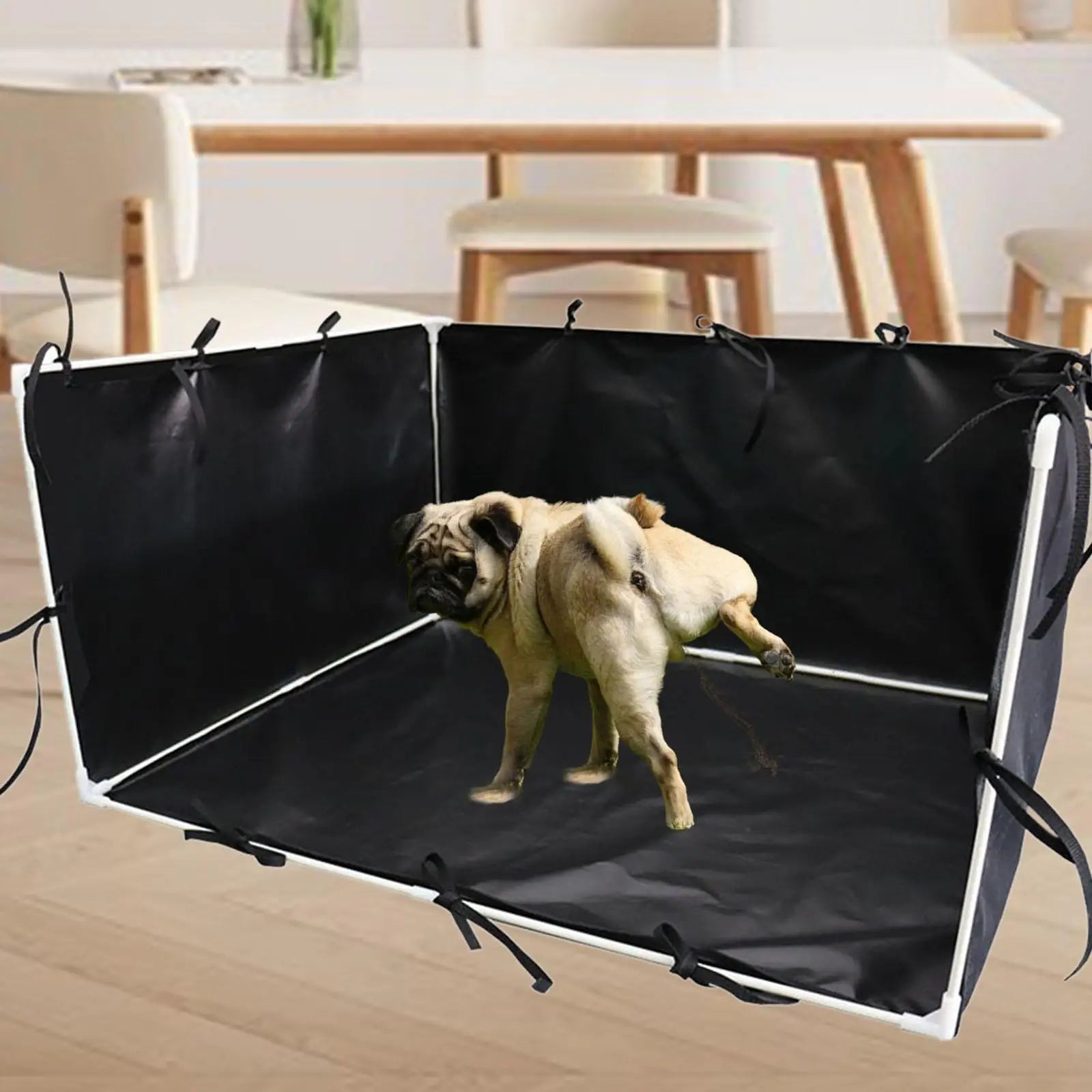 Indoor Dog Potty Tray Reusable for Training Toilet for Patio
