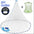 Casting Net 4ft 6ft 8ft Radius Cast Nets USA Saltwater Freshwater Fishing Net with Ring Easy to Throw Casting Net for Bait Trap