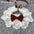 Lace Bowknot Pearl Collar Cat Dog Neckerchief Pet Cats Kitten Dog Puppy String Bib Necklace Necktie Neck Strap Scarf Accessories