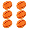6 PCS Silicone Fishing Rod Holder Ball Straps 5 Hole Lightweight Fishing Tackle Ties Organizer Storage Racks Fishing Accessories