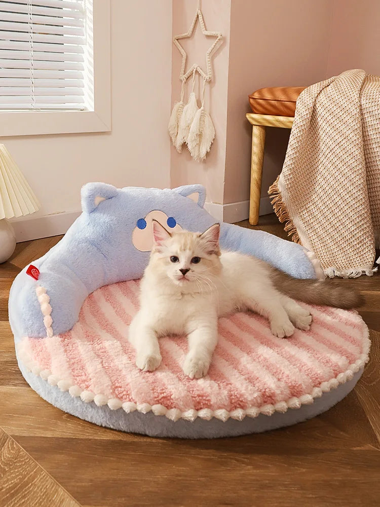 HOOPET Cat Bed Pet Pad Cushion for Small Medium Dogs Sleeping Beds Cats Durable Mat Removable Mat Pet Supplies - Play Paws Toys