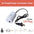 3W Silent Aquarium Air Pump Ultra Silent Fish Tank Air Compressor 220V-240V 110V Bubble Pump for Aquarium Oxygenation