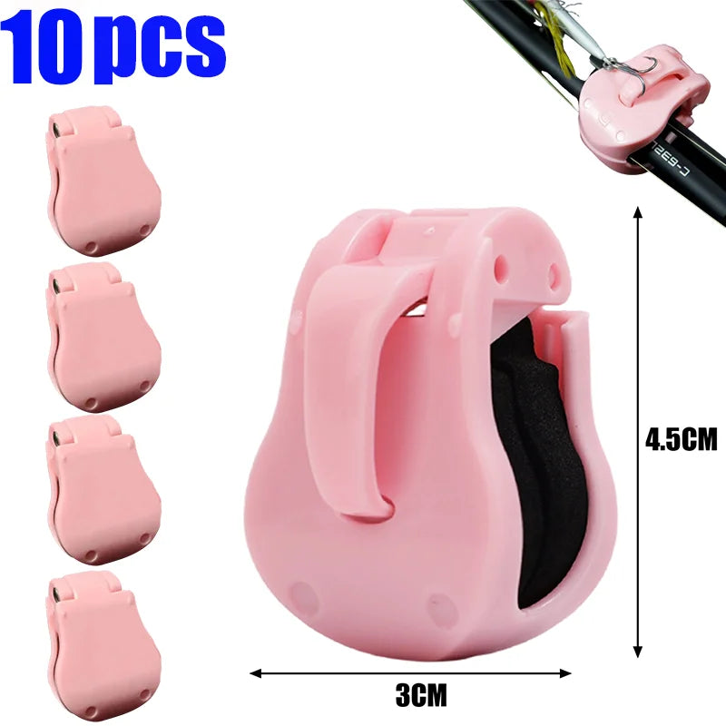 Portable Fishing Rod Tie Strap Holder Clip Pole Bundler Storage Keeper for Lure Sea Rods Travel Car Fishing Tackle Accessories