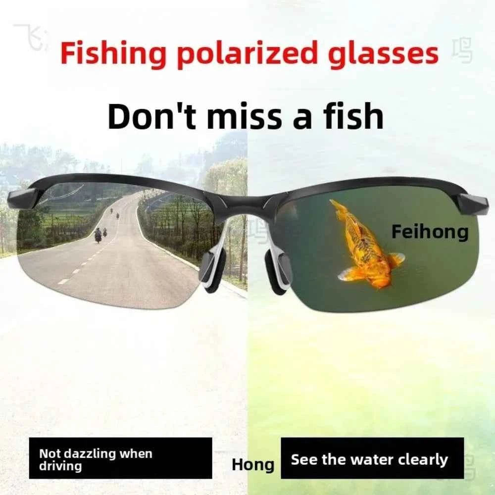 Artifact Men's Polarized Glasses Underwater Polarized Fishing Glasses German Technology Fish Watching Glasses Fishing