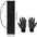 Folding Fishing Net with Aluminum Alloy Landing Net Non-Slip Gloves Storage Bag Fish Pliers Lip Gripper for Easy Catch & Release