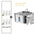 14L/7L Automatic Dog Water Fountain Stainless Steel Cat Pet Fountain with window Silent Cat Dog Water Feeder( No 5V 1A Plug