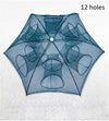Automatic Multi-specification Fishing Net Umbrella Round Thickened Skeleton Folding Fishing Net Fishing Gear Fishing Accessories