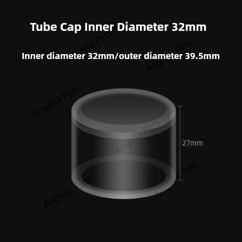 Transparent Fish Tank Water Pipe Acrylic Tube Fittings Elbow Joint Duck Bill Water Outlet Aquarium Accessries Rain Shower Outlet