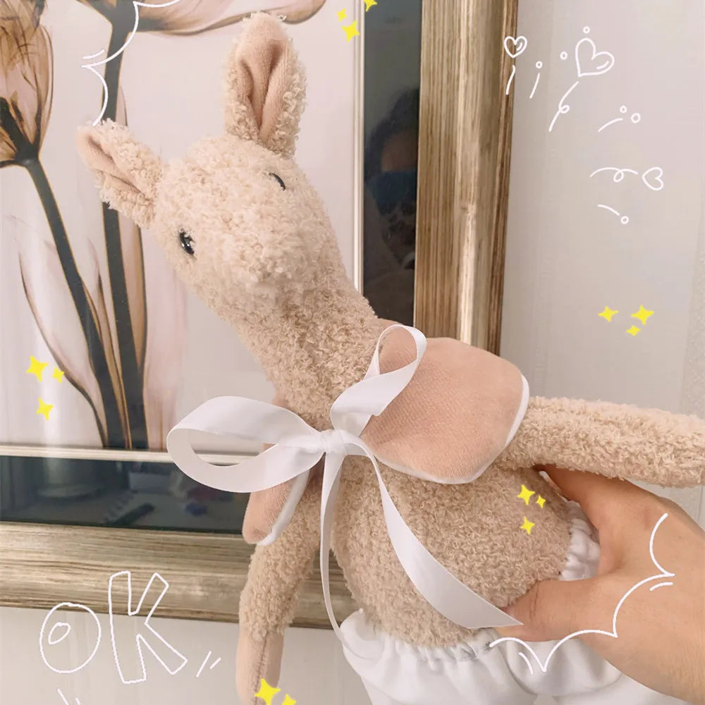 Kawaii Plush Toys For Kids Cute Stuffed Deer Doll Lovely Giraffe Toy For Children Girls Toy Baby Appease Doll Home Decor