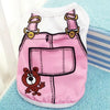 Puppy Dogs Soft Vests Pet Dog Clothes Cartoon Clothing Summer Shirt Casual T-Shirt for Small Pet Supplies