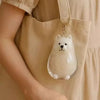 Dog Cat Hair Storage Pendant Keychain Box Couple Car Key Chains Jewelry Souvenir Pet Lover Keepsake Memorial Keychain Gift Decor