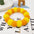 Pet Dog Bow Tie Rainbow Flower Hair Ball Necklace Cat Collar Pet Dog Cat Bowties Neckties Dog Grooming Accessories