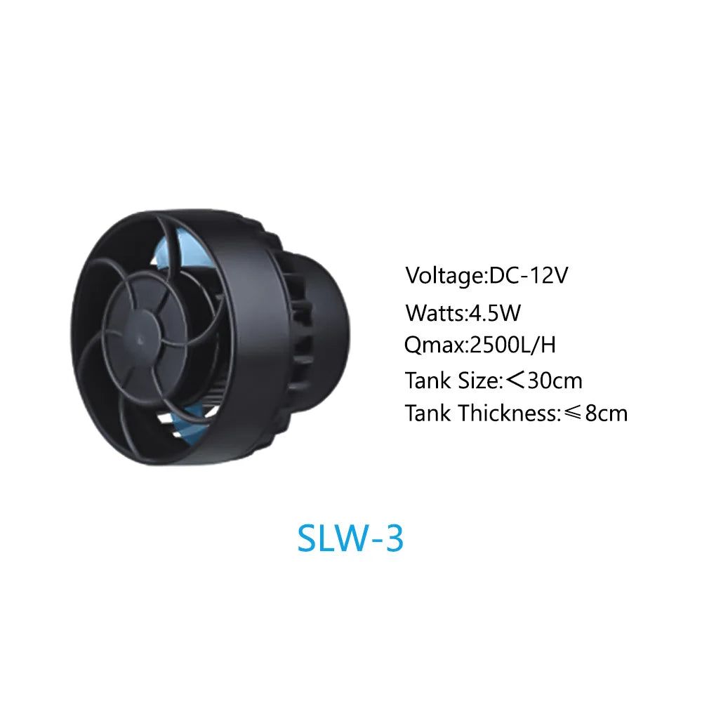 Jebao Jecod SLW Series Manual Control Constant Compatible SINE Aquarium Wavemaker Pump for Freshwater Saltwater Fish Tank