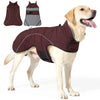 New Dog Winter Jacket Waterproof Reflective Pet Coat Outdoor Vest  Warm Cotton Dogs Clothing for Large Middle Dogs Clothes