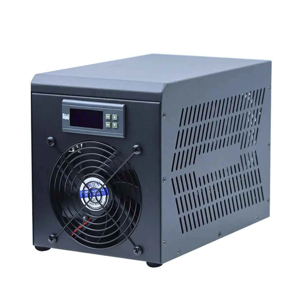 180W Aquarium Water Chiller 60L Fish Tank Cooler Heater System 10-40℃ Constant Temperature Device Sustainable Refrigeration