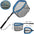 Retractable Landing Net Folding 1.9m/1.5m/1.3m Telescopic Fishing Net Outdoor Sea Mesh Portable Hand Dip Net For Carp Fly Fun