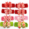 30pcs Pet Grooming Dog Bowtie Spring Summer Pet Necktie Grooming Collar Elastic Band for Small Middle Large Dog Pet Supplies