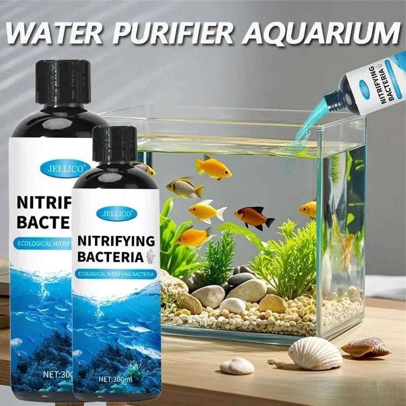 300ml Nitrifying Bacteria Liquid Fish Tank Water Purifier Aquarium Fish Farming Medicine Supplies Fishbowl Water Treatment