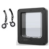 Electronic Induction Dog Cat Door Automatic Smart Pet Safe Door Cat Flap with Microchip Sensor Controllable Direction Cat
