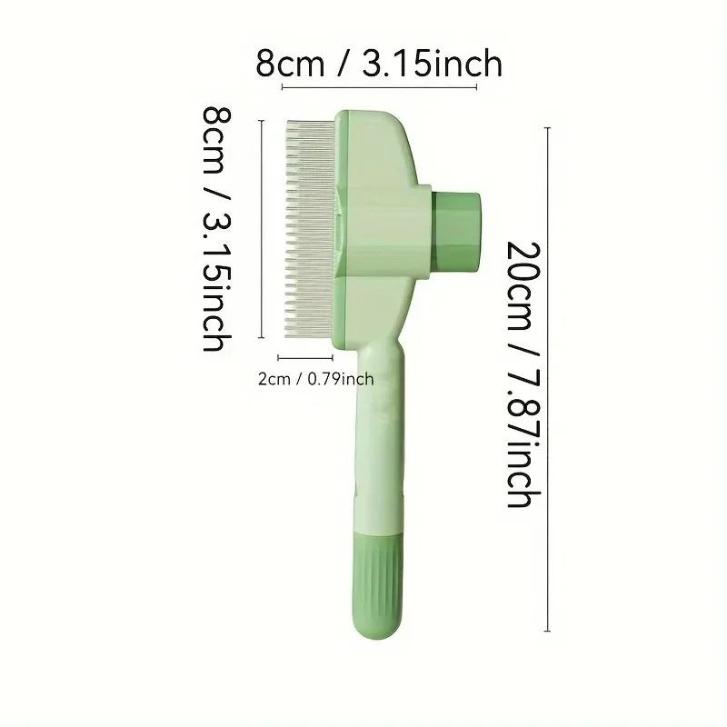 Pet Hair Remover Kit Multifunction Dog Steamy Brush Massager Spray Hair Removal Cat Grooming Comb Dogs Hair Cleaning