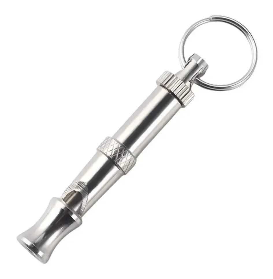 1/2Pcs Dog Whistle To Stop Barking, Adjustable Sound Pitch Dog Whistle With Keychain, Professional Recall Pet Puppy Cat Dog