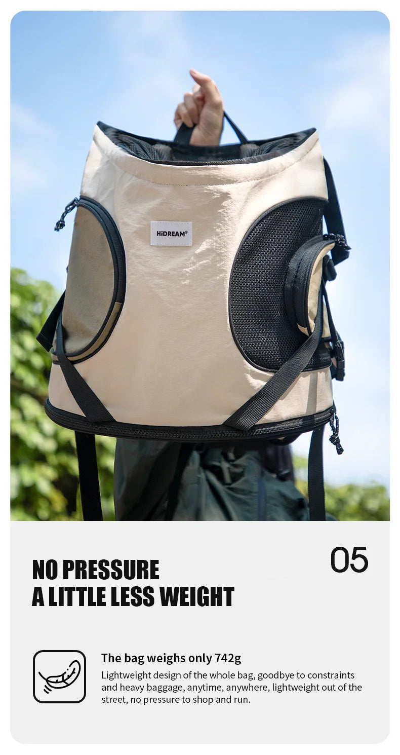 Pet Chest Backpack Front Carrying Tote Backpack Dogs and Cats Breathable Portable Outdoor Bag Shoulder Cat Bag - Play Paws Toys